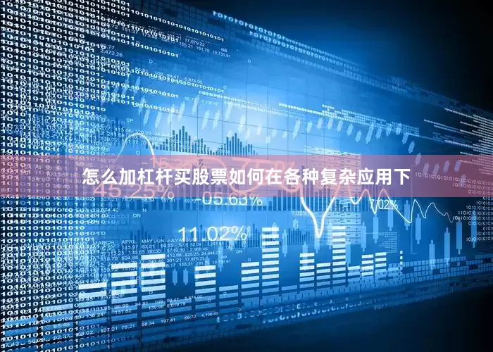 怎么加杠杆买股票如何在各种复杂应用下